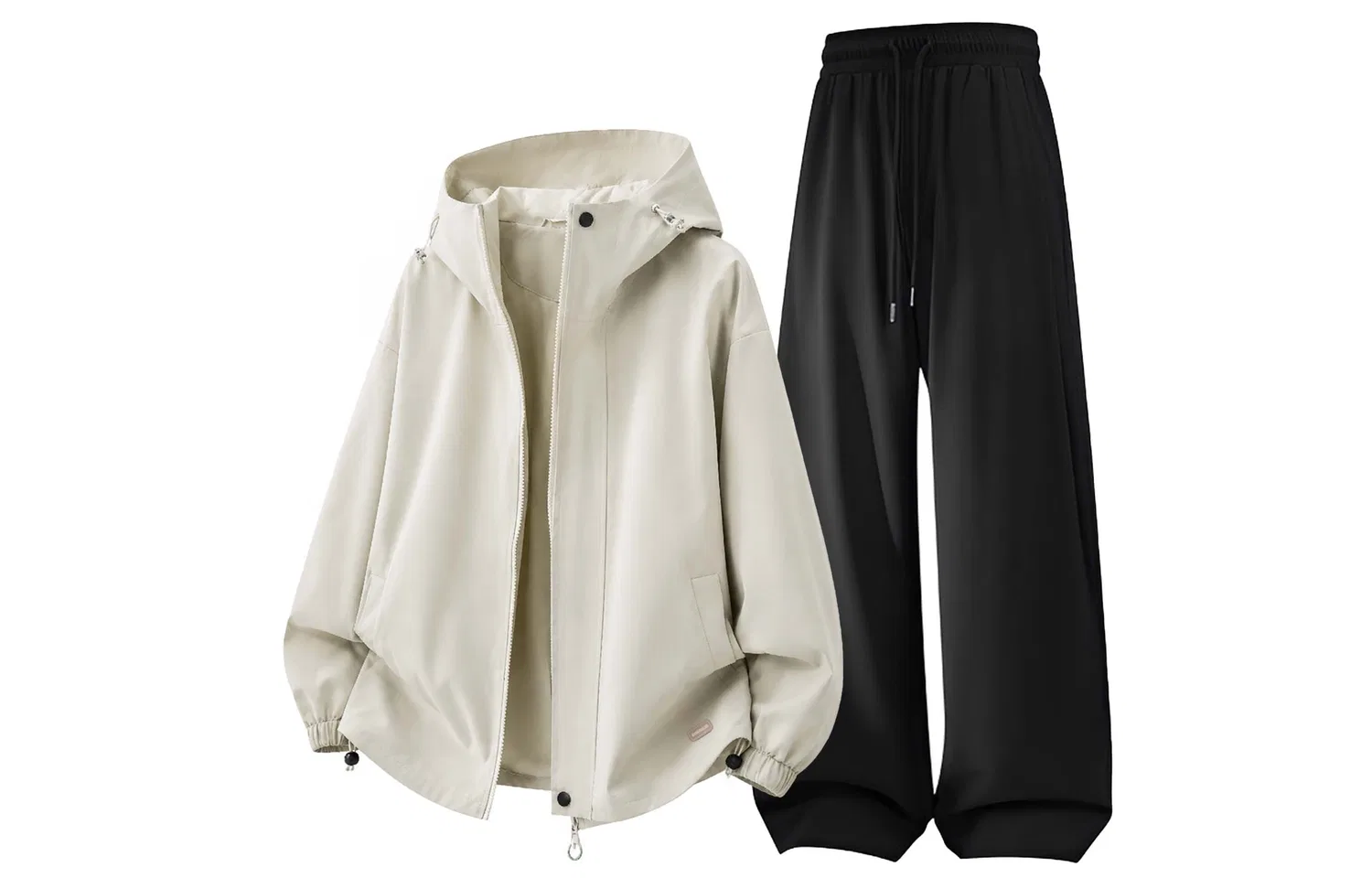 Женский комплект из куртки-ветровки и брюк с капюшоном, немодельный, Windbreaker Jacket & Pants Sets, WARRIOR