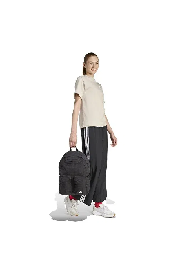 Женская спортивная футболка с принтом Adidas, White — фото 3