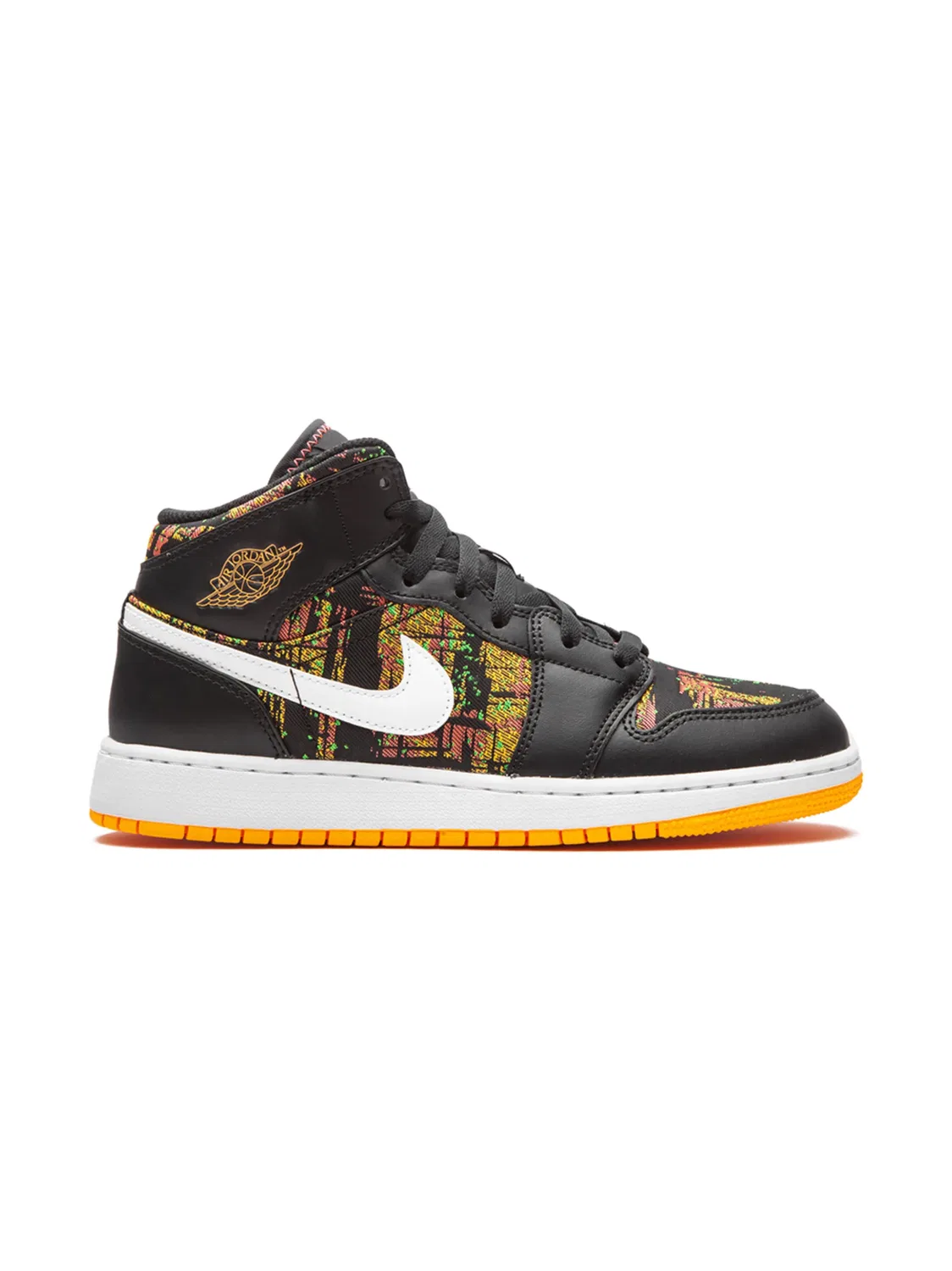 Jordan Кроссовки 1 Mid Черный