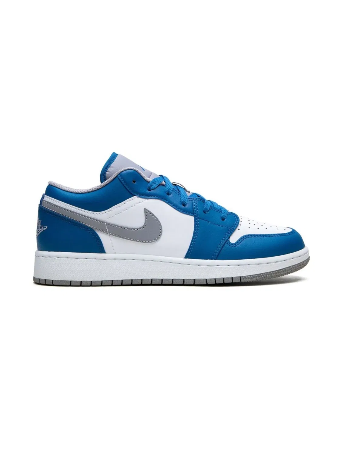 Кроссовки Air Jordan 1 Low "True Blue" — фото 3