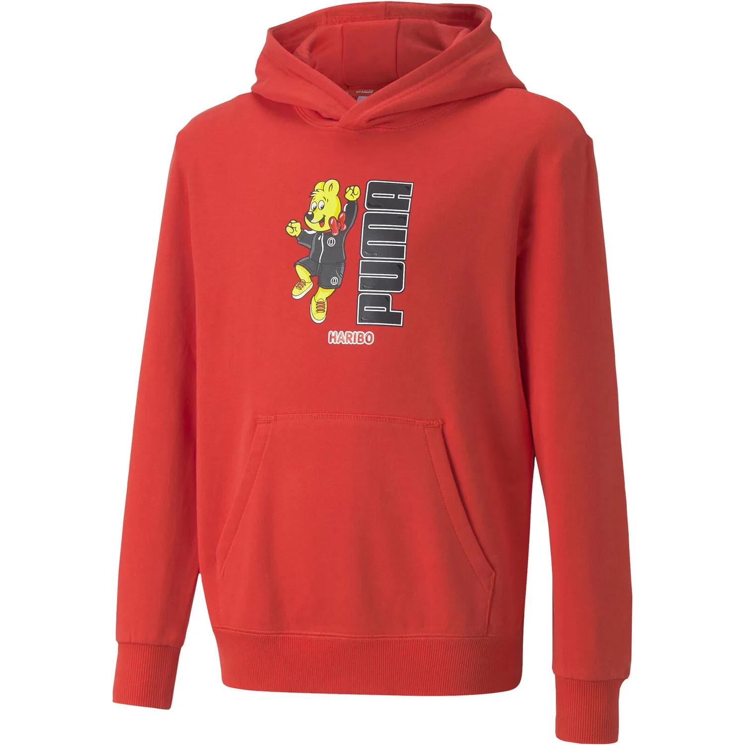 Детское худи Puma с капюшоном, Цвет: Rot