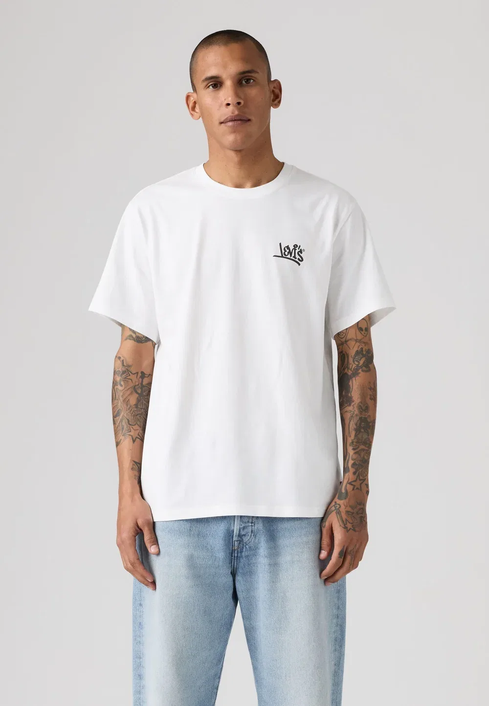 Футболка свободного кроя с принтом Levi'S, Natural Habitat White Plus — фото 2
