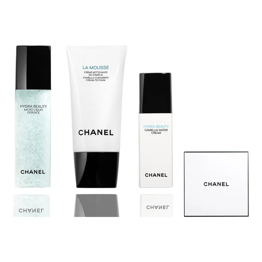 Женский набор средств по уходу за кожей Camellia Celebrity Skincare Set CHANEL, Бежевый