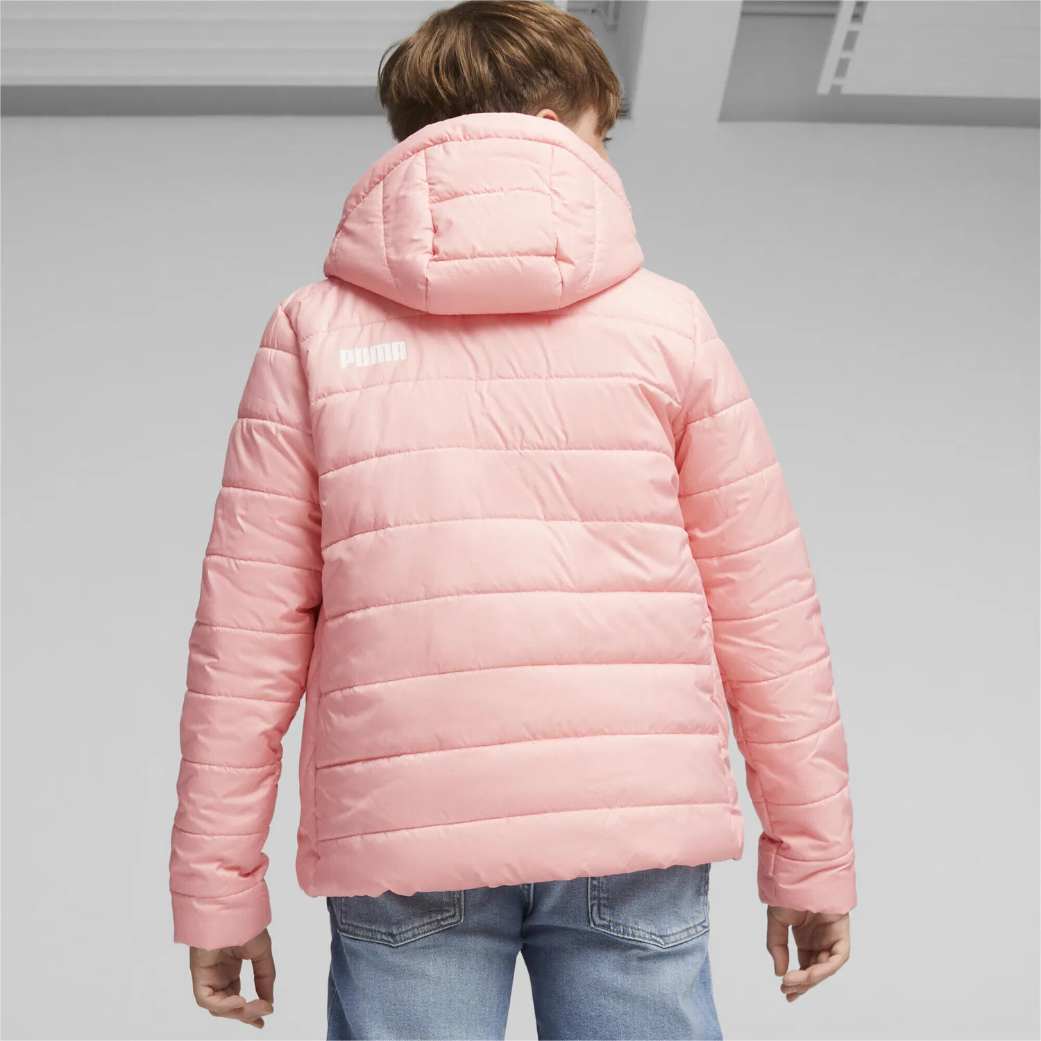 Детская куртка с утеплителем Puma, Peach Smoothie Pink — фото 4
