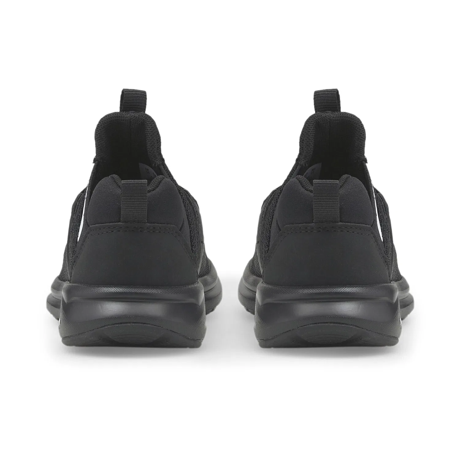 Детские кроссовки с сетчатым верхом Enzo 2 Refresh Puma, Schwarz Weiss — фото 3