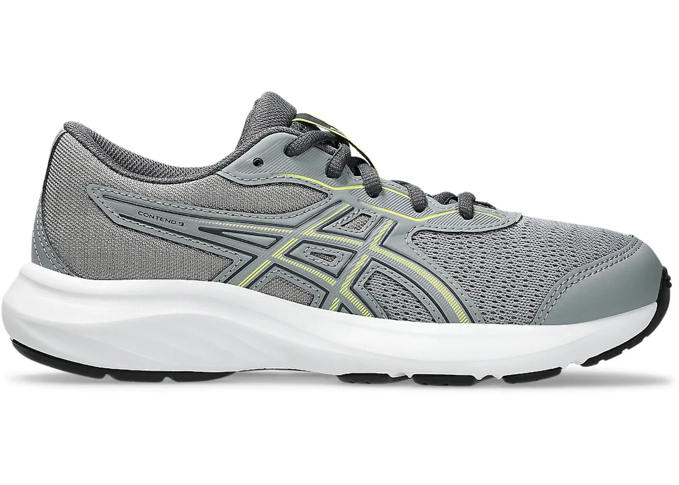 Детские кроссовки для бега ASICS Contend 9, Gravel Citron
