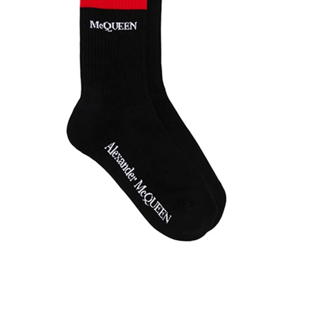 Мужские носки Alexander McQueen, Black — фото 3