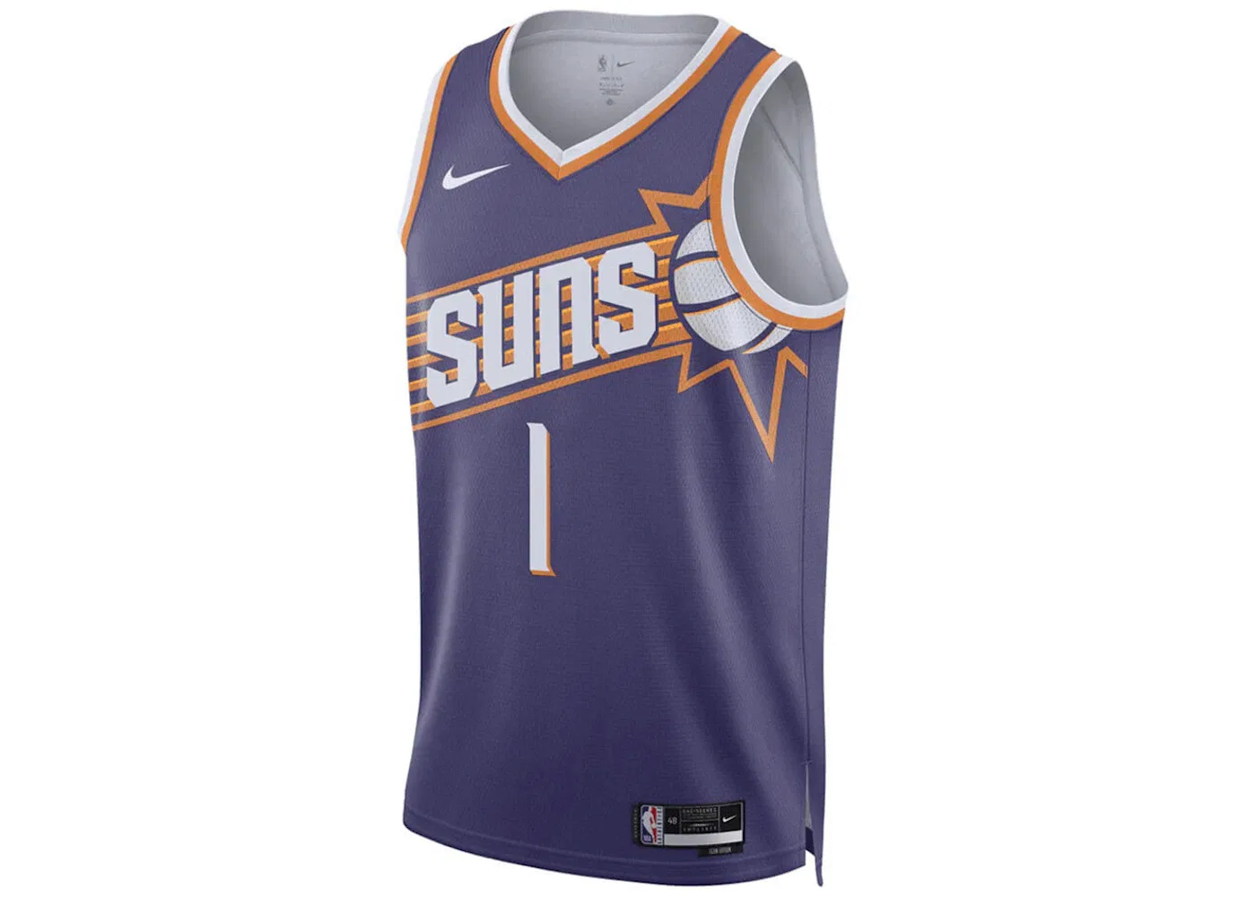 Мужская джерси с принтом Jersey Nike, Purple/White