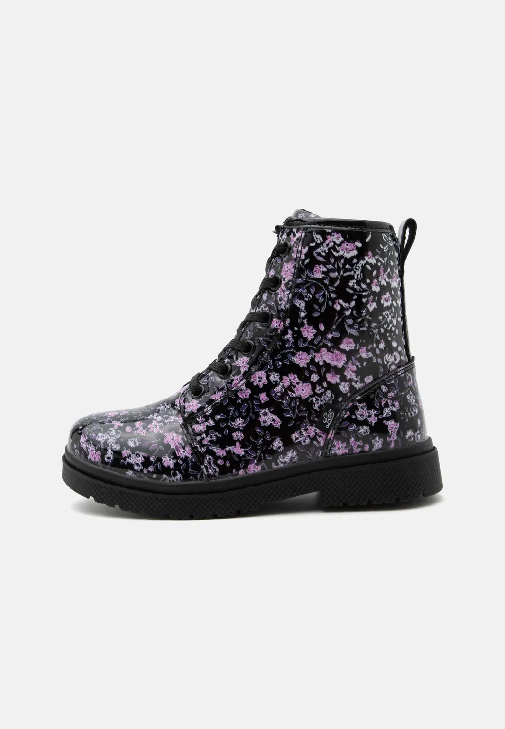 Исали - ботильоны на шнуровке Lico, Black/Pink