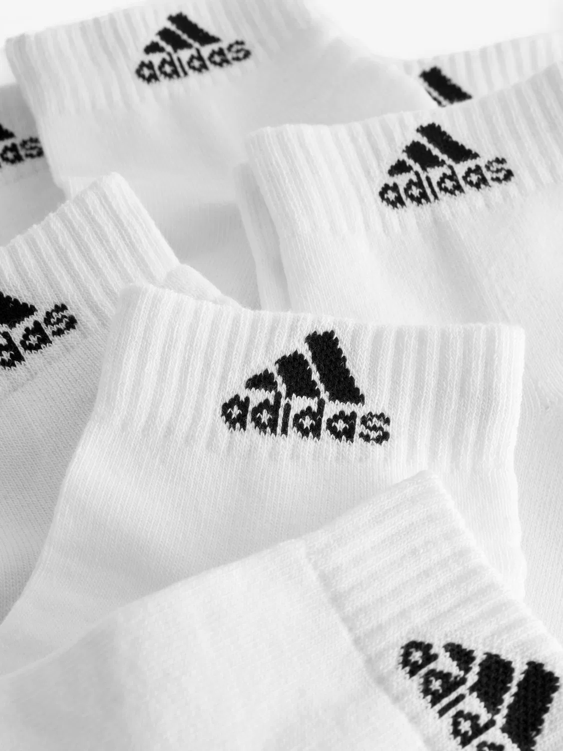 Носки спортивные с амортизацией, 6 пар adidas, Off White — фото 2