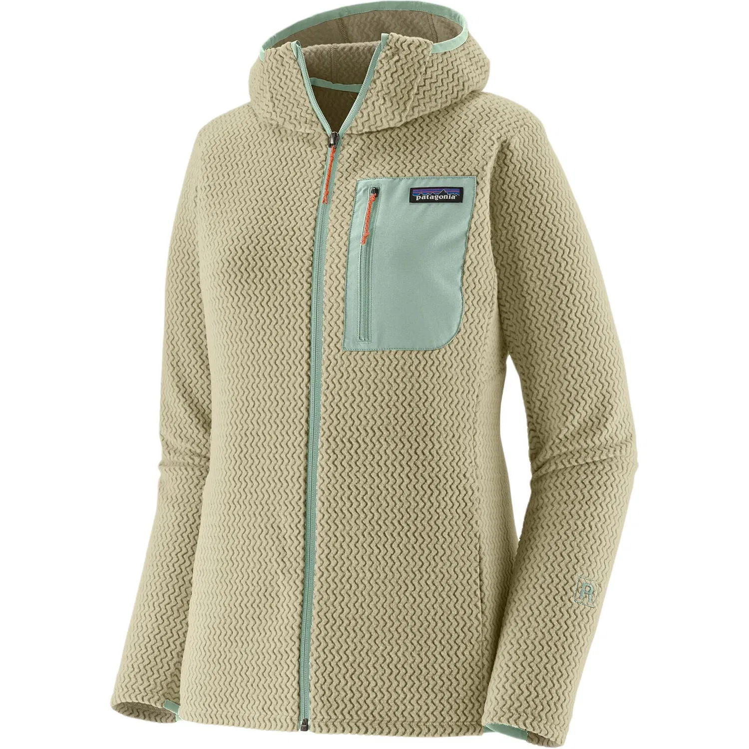 Женская флисовая кофта с капюшоном и текстурным верхом Patagonia, WSTO Style