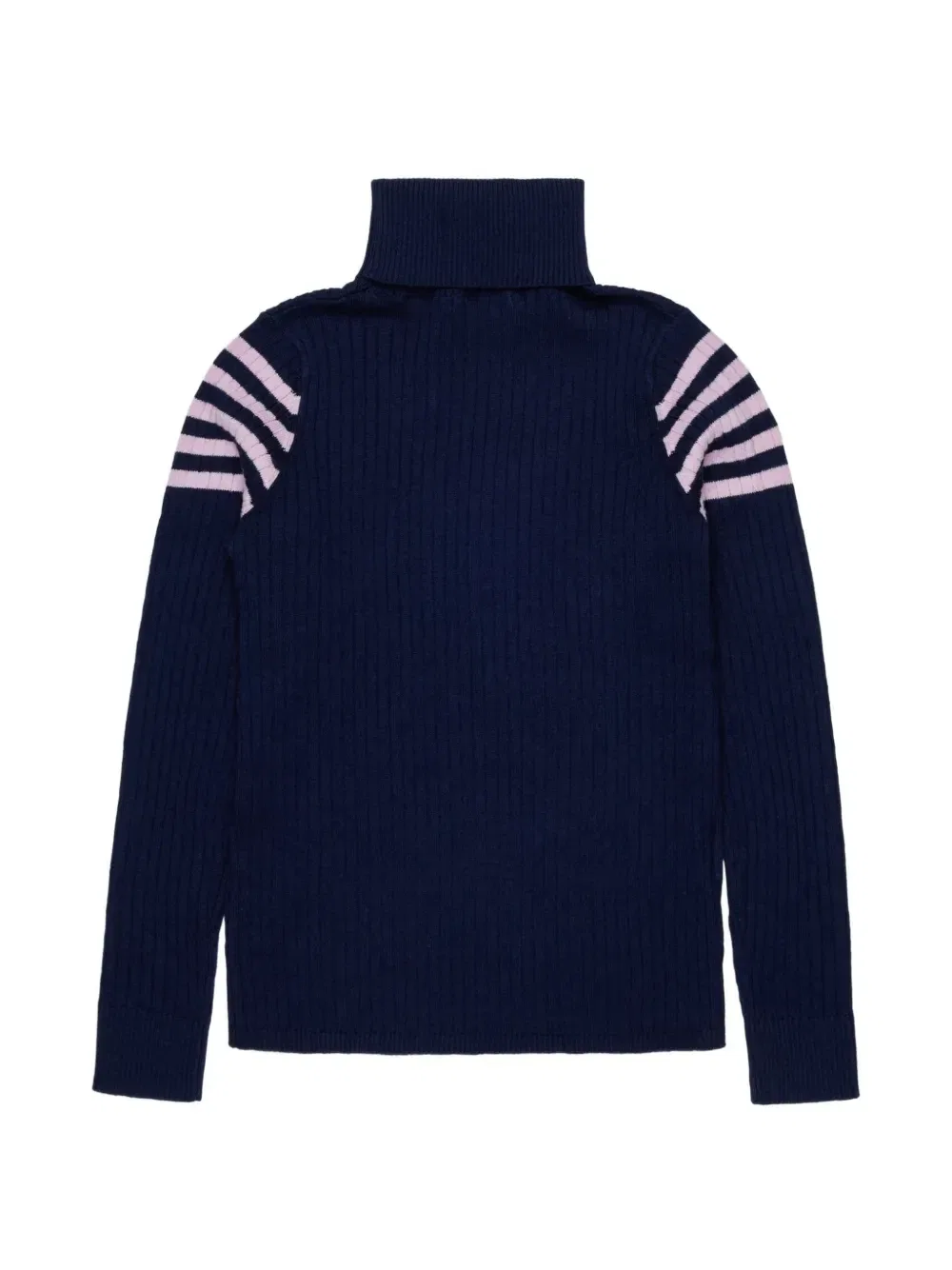 Водолазка в рубчик Marni Kids, синий — фото 2