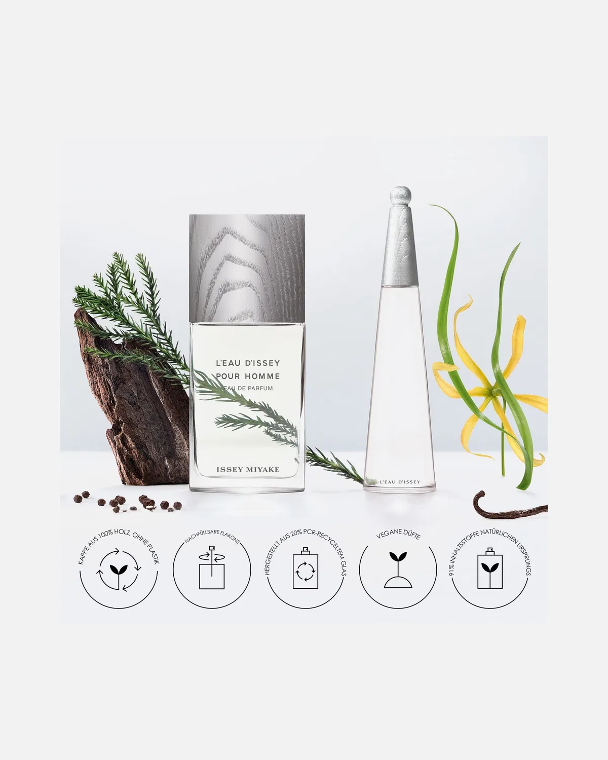 Парфюм l'eau d'issey pour homme intense refill Issey Miyake, 40 Ml — фото 3