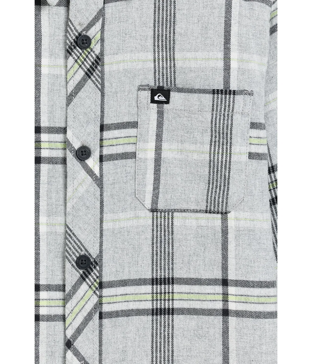 Фланелевая рубашка в клетку Brooks (для детей постарше) Quiksilver Kids, Grey Heather — фото 3