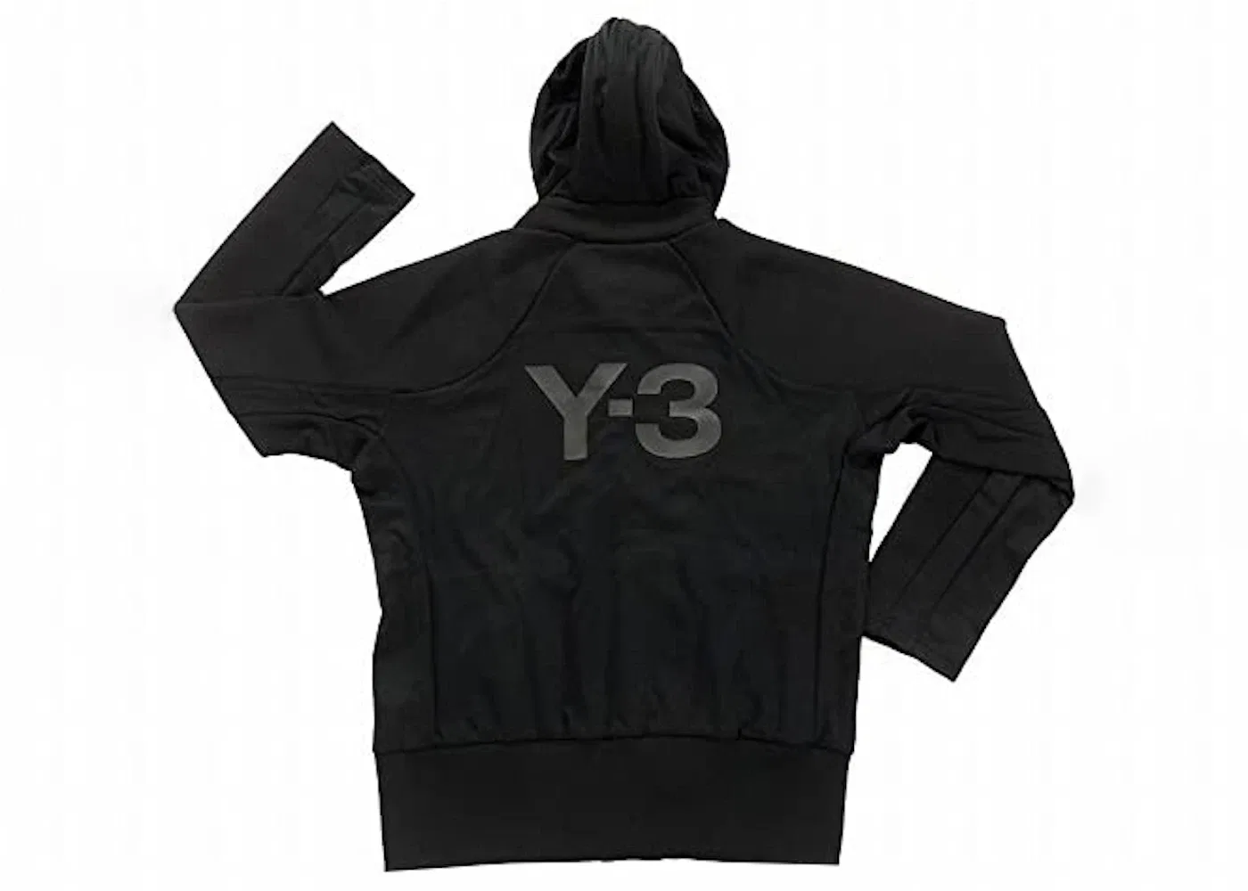 Мужская худи с молнией Y-3 Core Track Zip Hoodie Adidas, Black