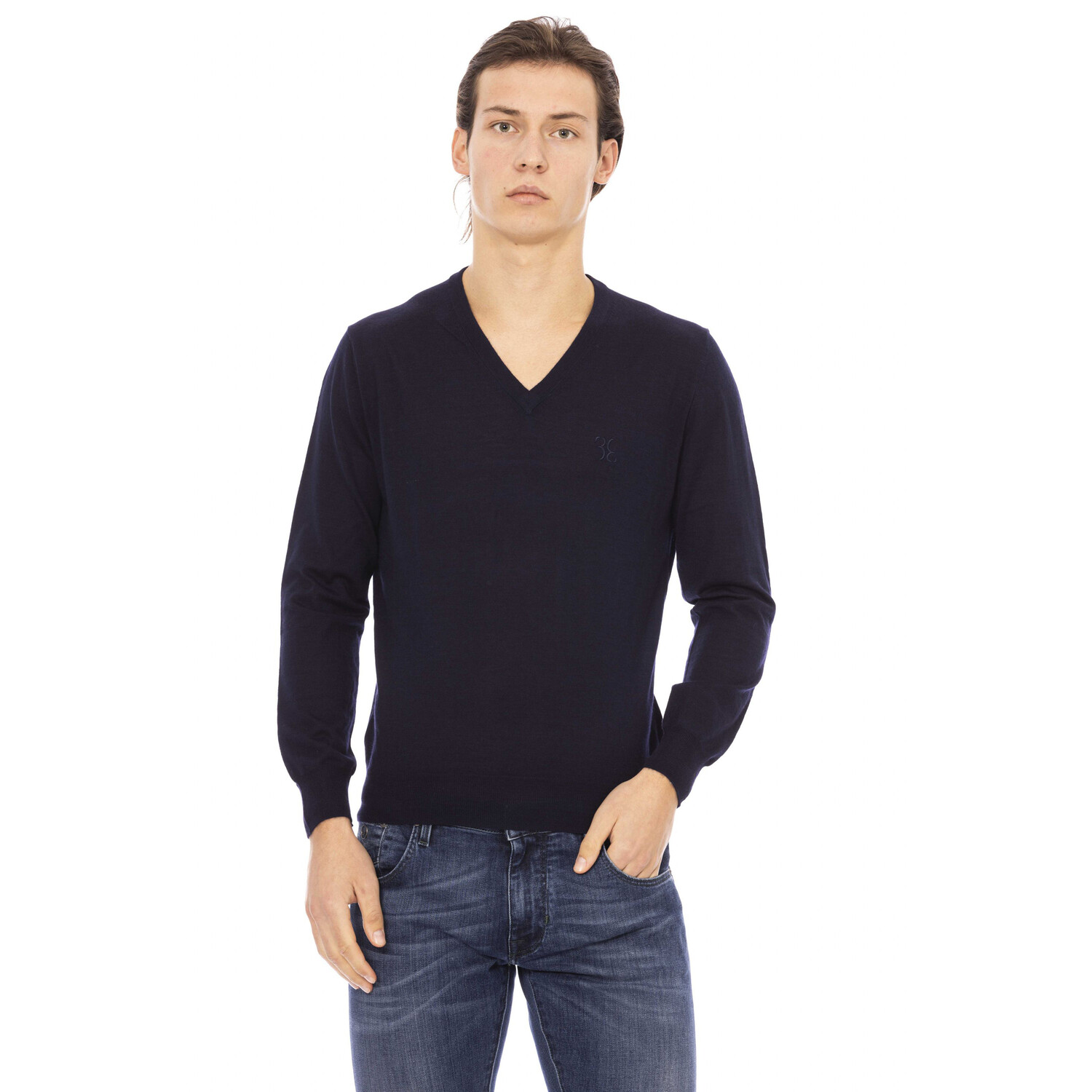 

Свитер Billionaire V Neck, темно-синий