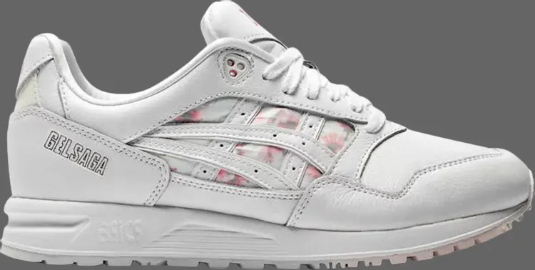 Кроссовки wmns gel saga 'floral' Asics, белый — фото 2