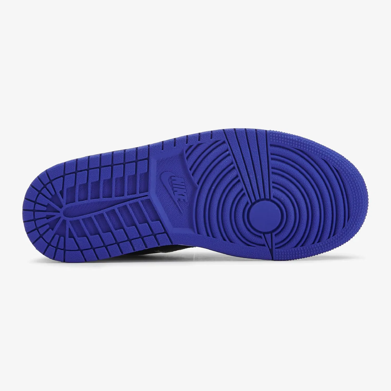 Детские низкие кроссовки Jordan Court Connect, Black/Blue — фото 4