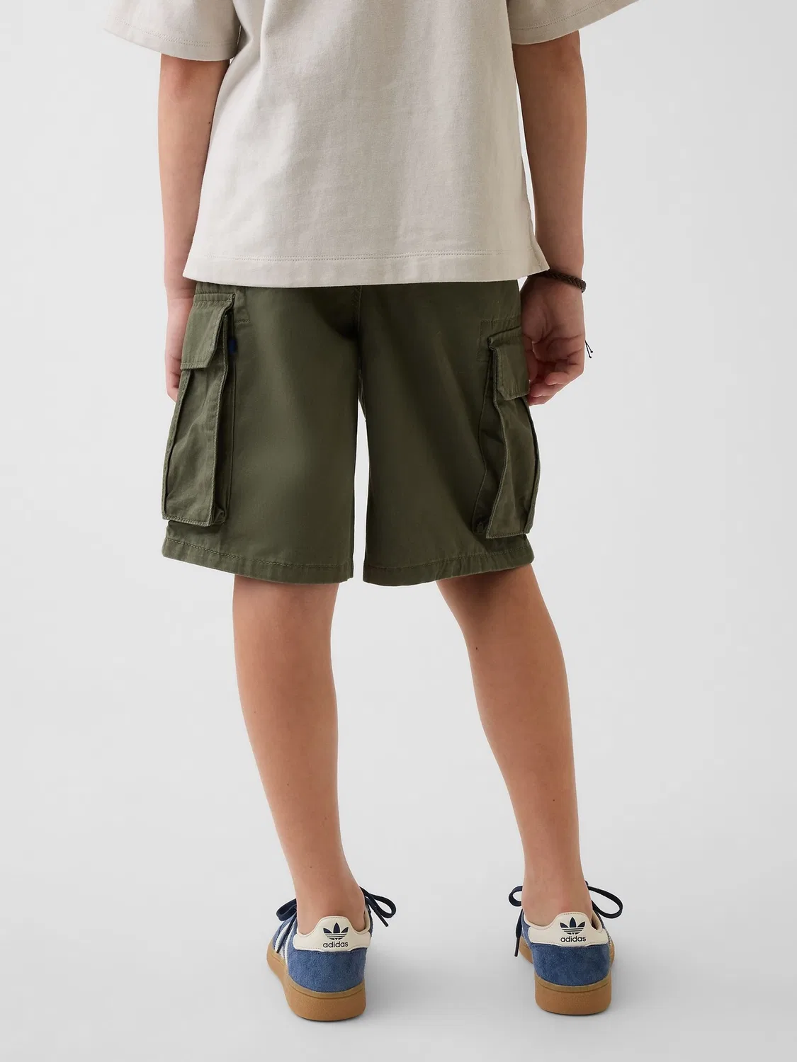 Шорты карго Relaxed Easy Cargo Gap, зеленый — фото 2