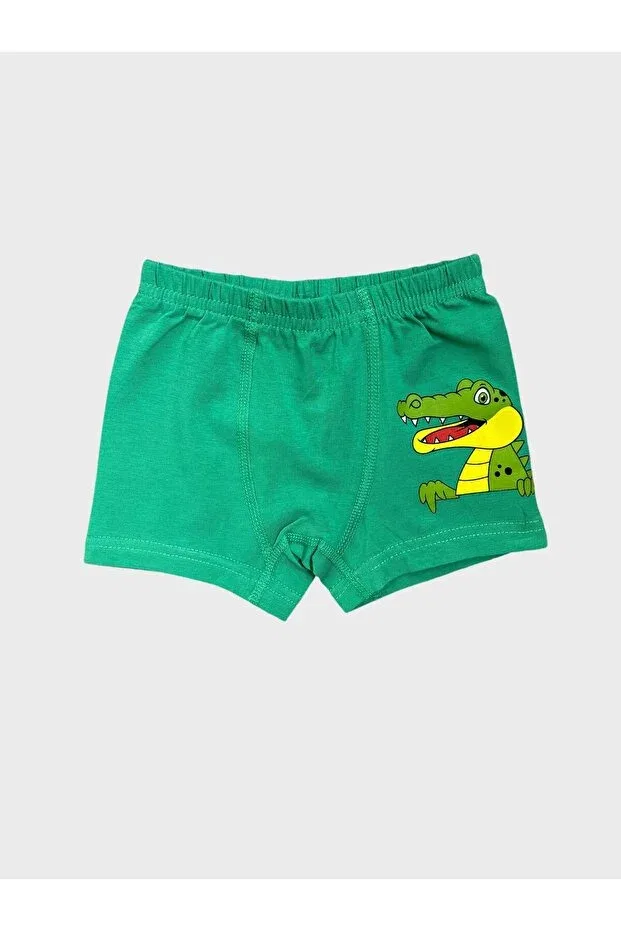 Детский комплект для мальчиков хлопковый с принтом Fil Kids, Green — фото 4