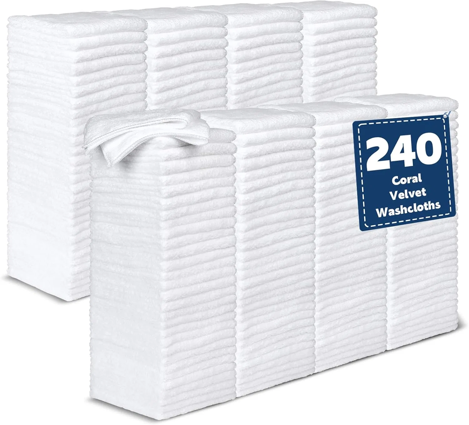 Ватные диски TEAWOO, 240 шт, 30x30 см, Белый