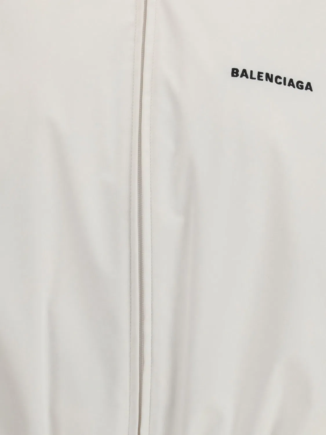 Куртка на молнии с логотипом Balenciaga, белый — фото 2