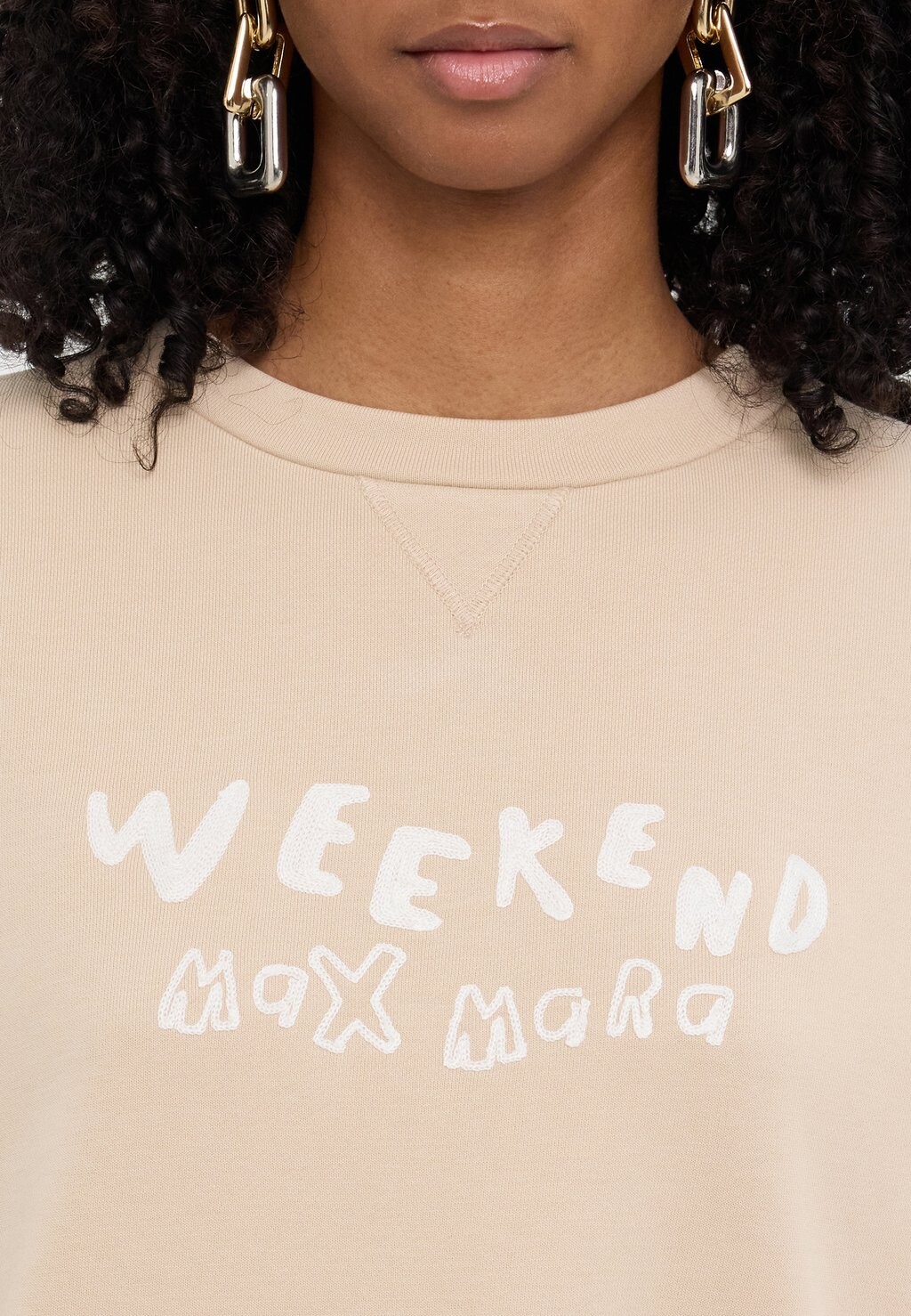 

Толстовка DANUBIO WEEKEND MaxMara, слоновая кость
