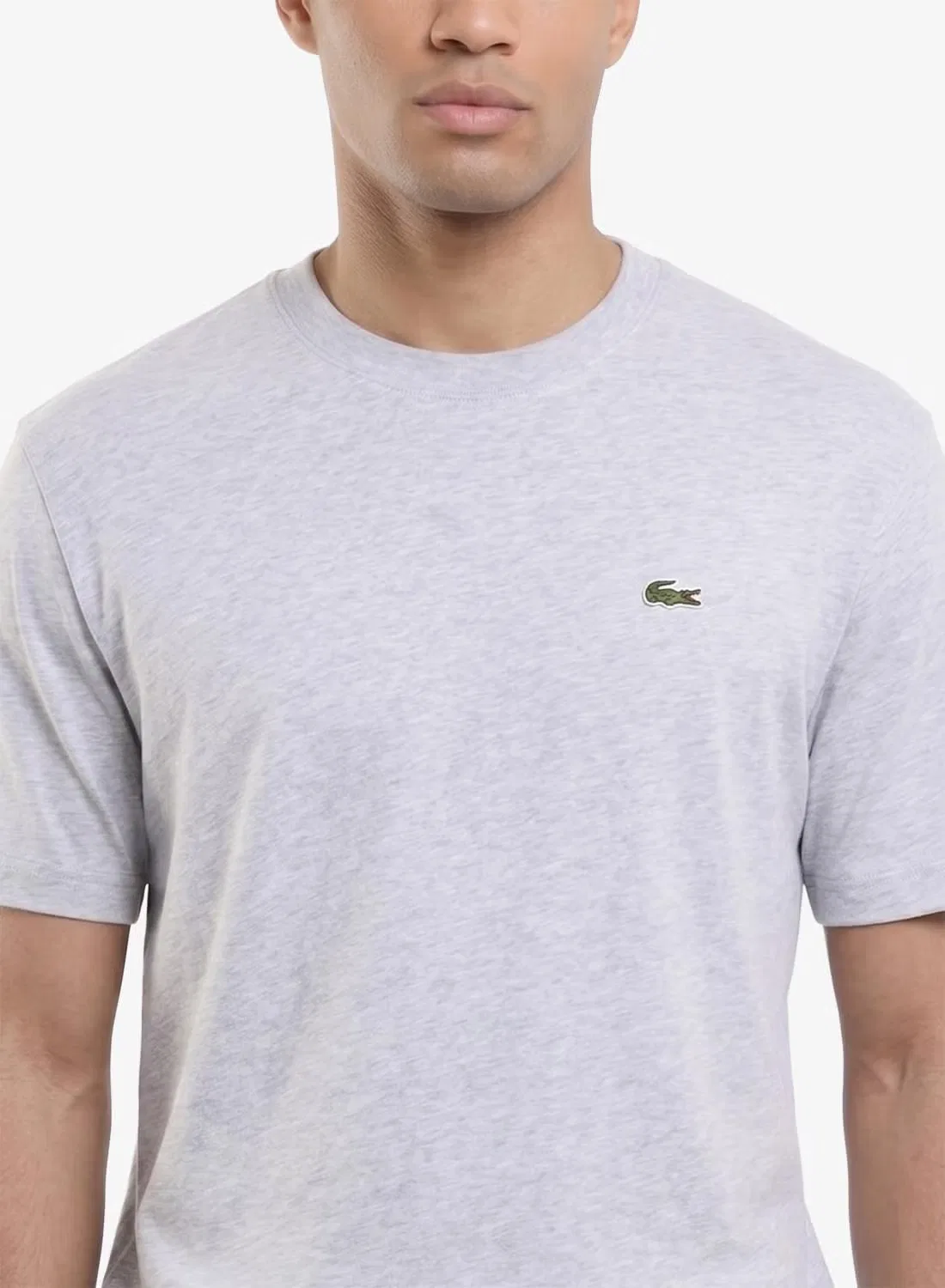 Футболка свободного кроя Lacoste, синяя — фото 3