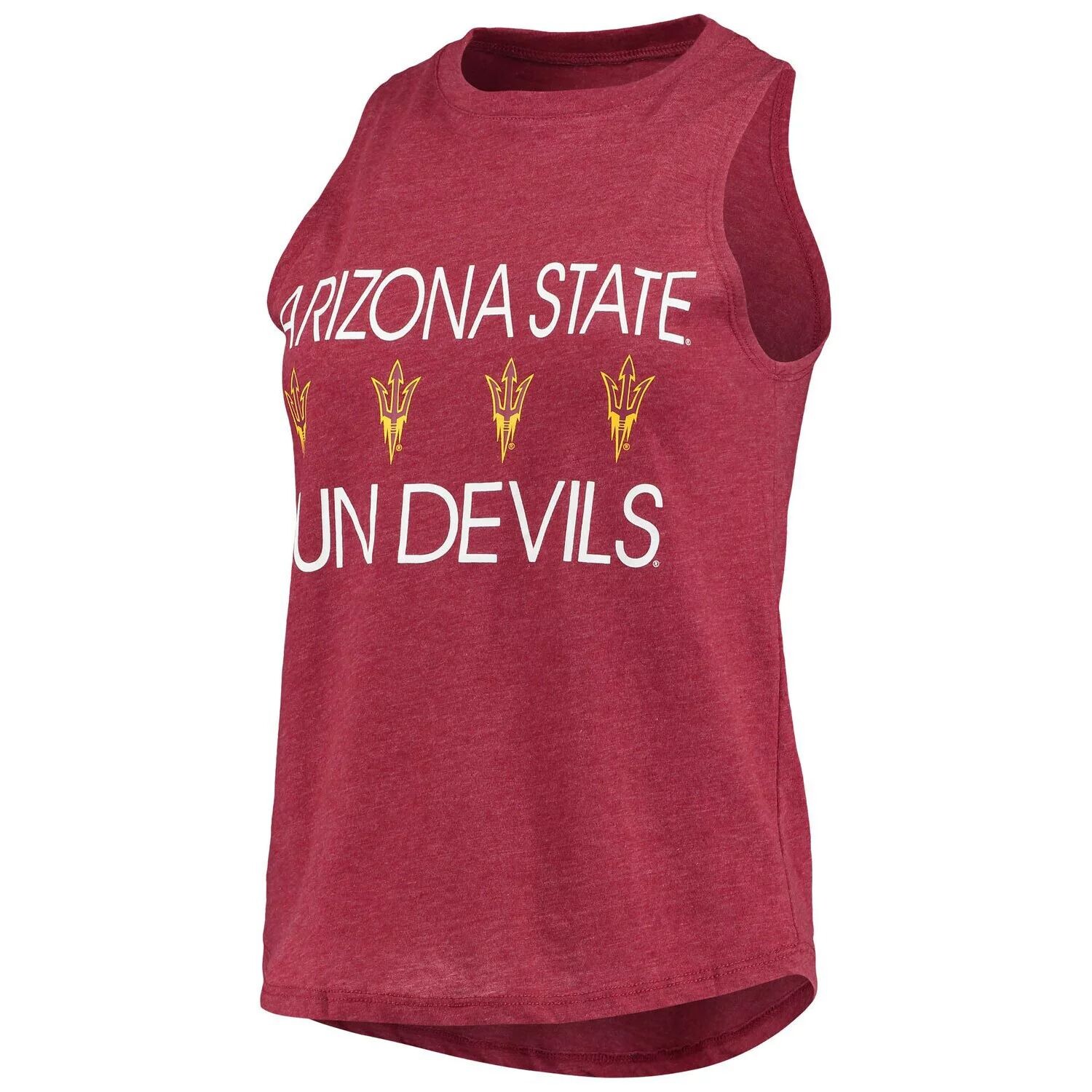 

Женский комплект для сна с майкой и брюками Concepts Sport Maroon/Gold Arizona State Sun Devils Team