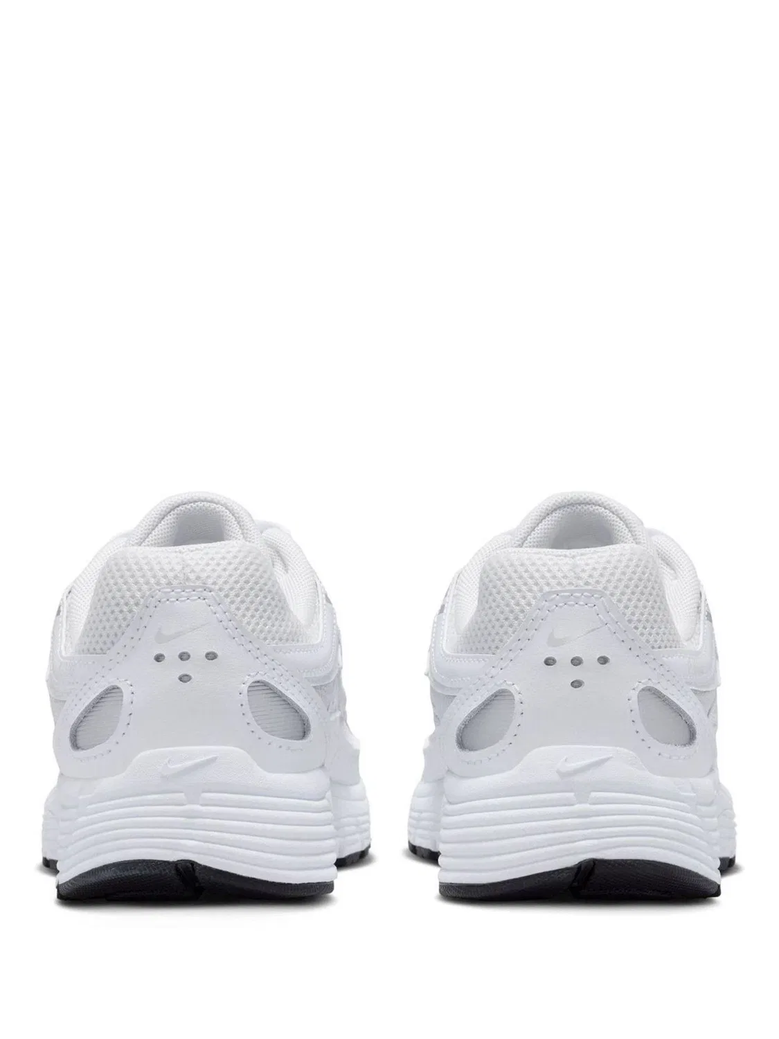 Кроссовки Nike P6000 для детей, бело-серебристые — фото 3