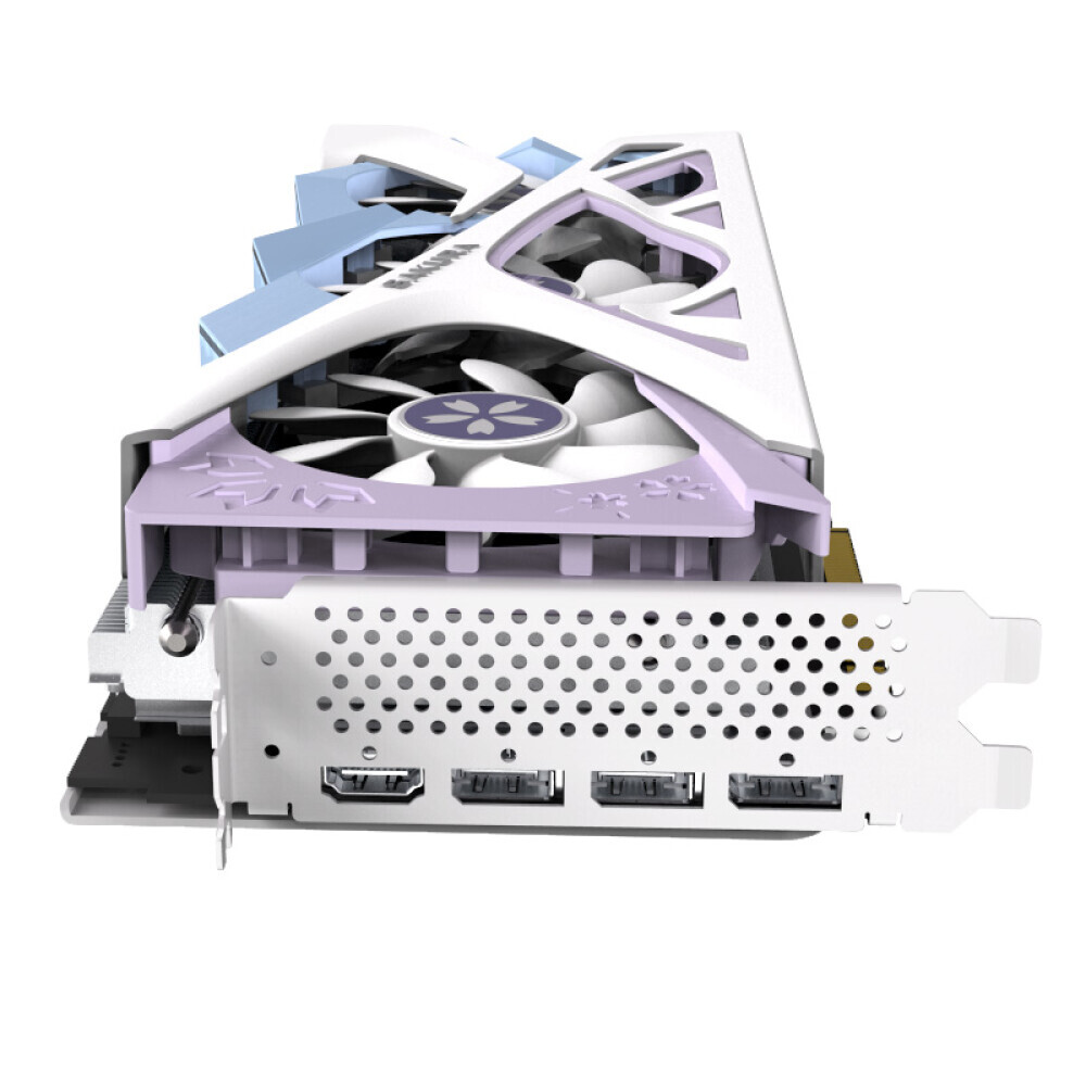 Видеокарта Yeston RX 6800XT GDDR6 16GB Sakura Hitomi Flower
