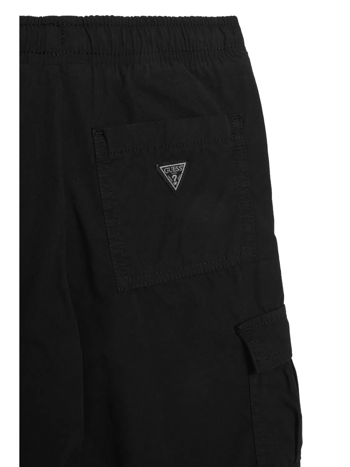 Брюки стандартного кроя для мальчика Guess, черный — фото 4