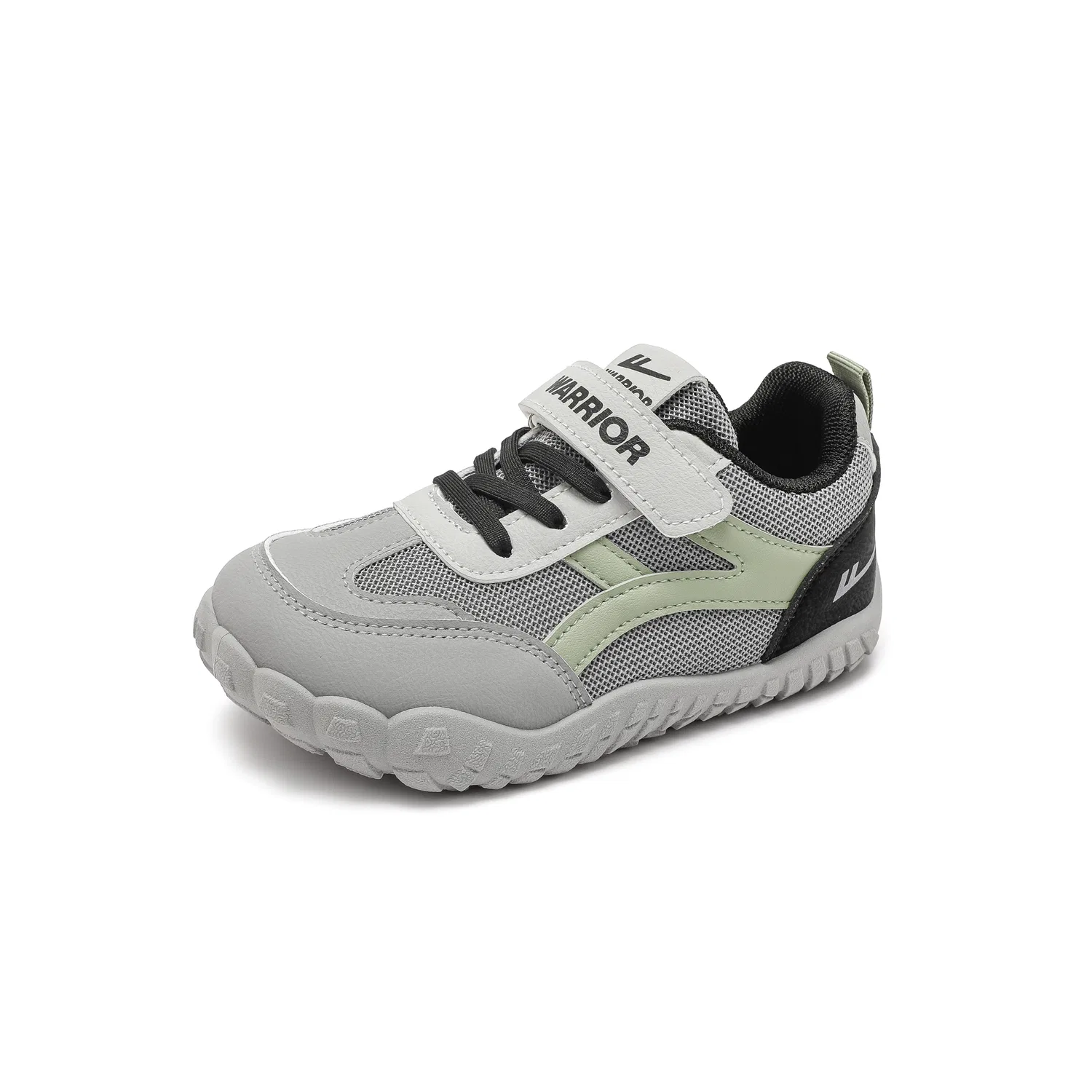 Детские кеды Grey/Black/Green WARRIOR