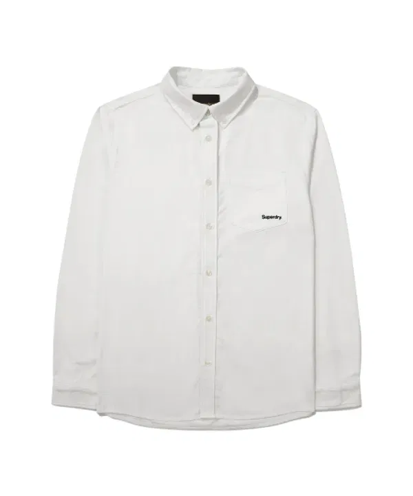 Оксфордская рубашка Regular Fit, Superdry, белый