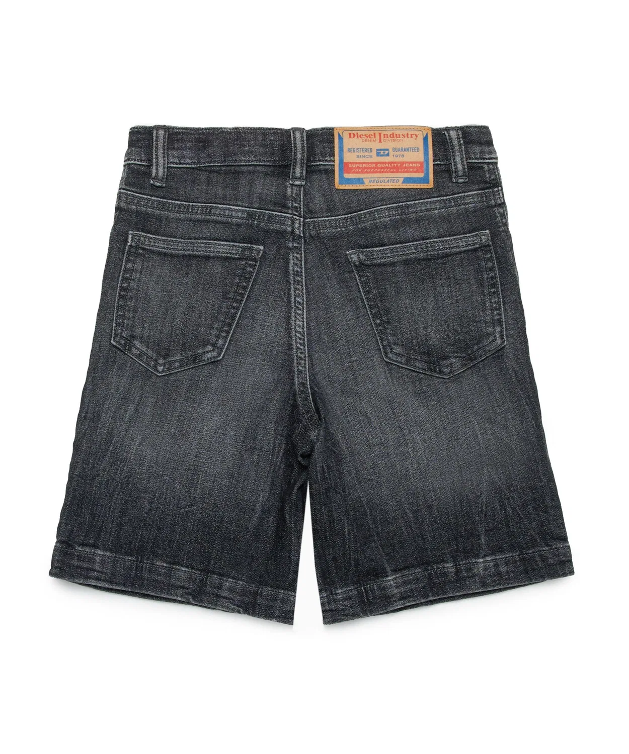 Детские джинсовые шорты DIESEL KIDS, Black — фото 2