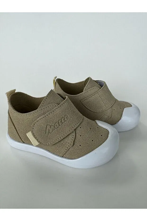 Детские туфли для девочек без каблука Macco Shoes, Beige