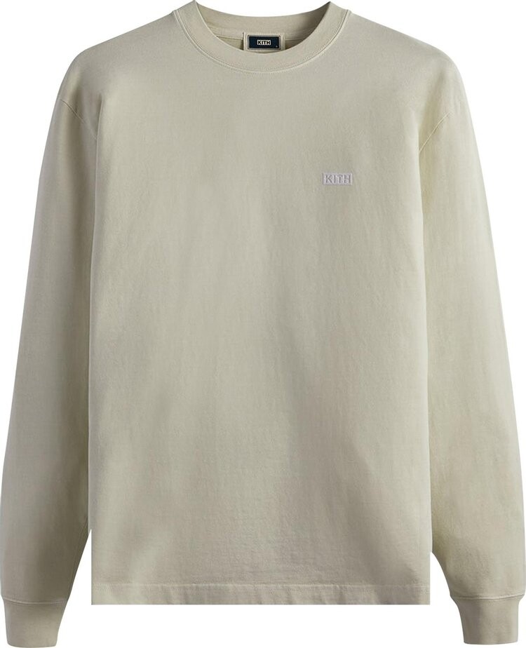 

Лонгслив Kith Long-Sleeve Lax Tee 'Chalk', кремовый, Бежевый, Лонгслив Kith Long-Sleeve Lax Tee 'Chalk', кремовый