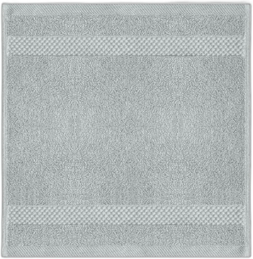 Набор мочалок из египетского хлопка, 6 шт, 30x30 см, Silver Generic — фото 2