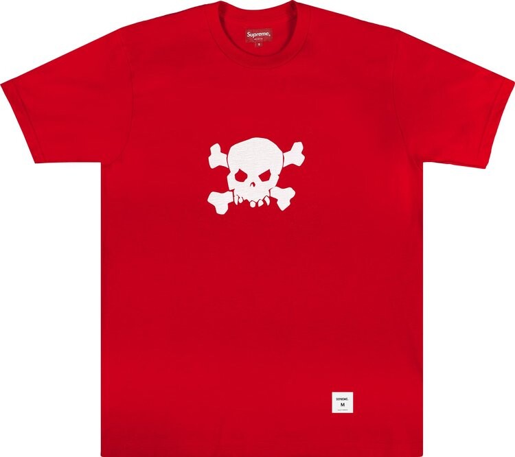 

Футболка Supreme Skull Short-Sleeve Top 'Red', красный