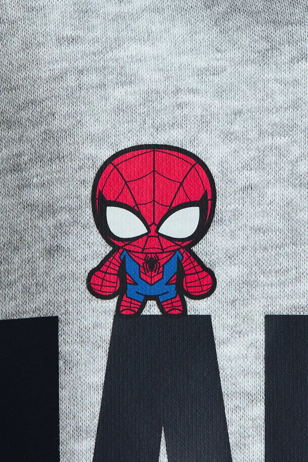 Худи с принтом H&M, Hellgraumeliert/Marvel Comics — фото 2