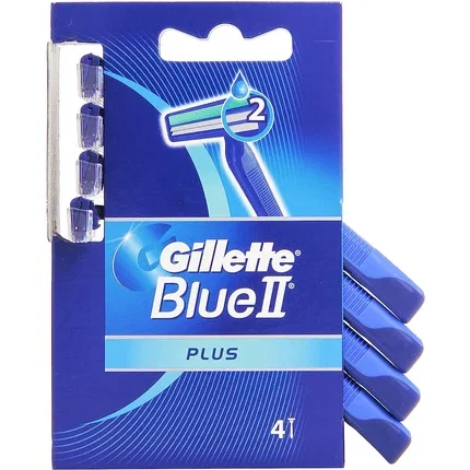 Бритва одноразовая Gillette Blue II Plus, 4 шт.