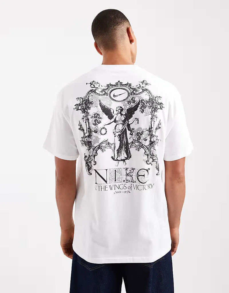 Футболка с графикой на спине Victory Nike, белый