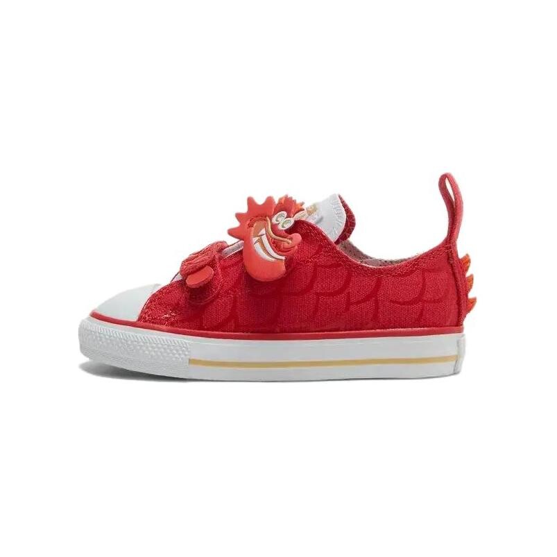 

Чак Тейлор All Star Easy-On TD «Год Дракона», кроссовки Converse, красный/белый