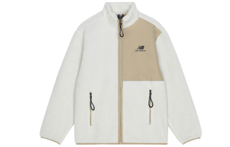 

Бархатная куртка унисекс экрю New Balance, Ecru