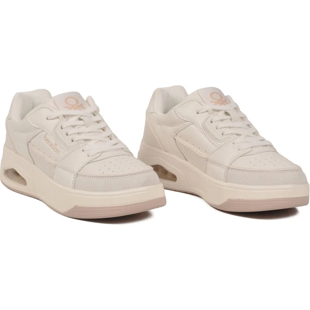 Детские спортивные кроссовки с шнуровкой BNI-12133 G, White United Colors Of Benetton — фото 2