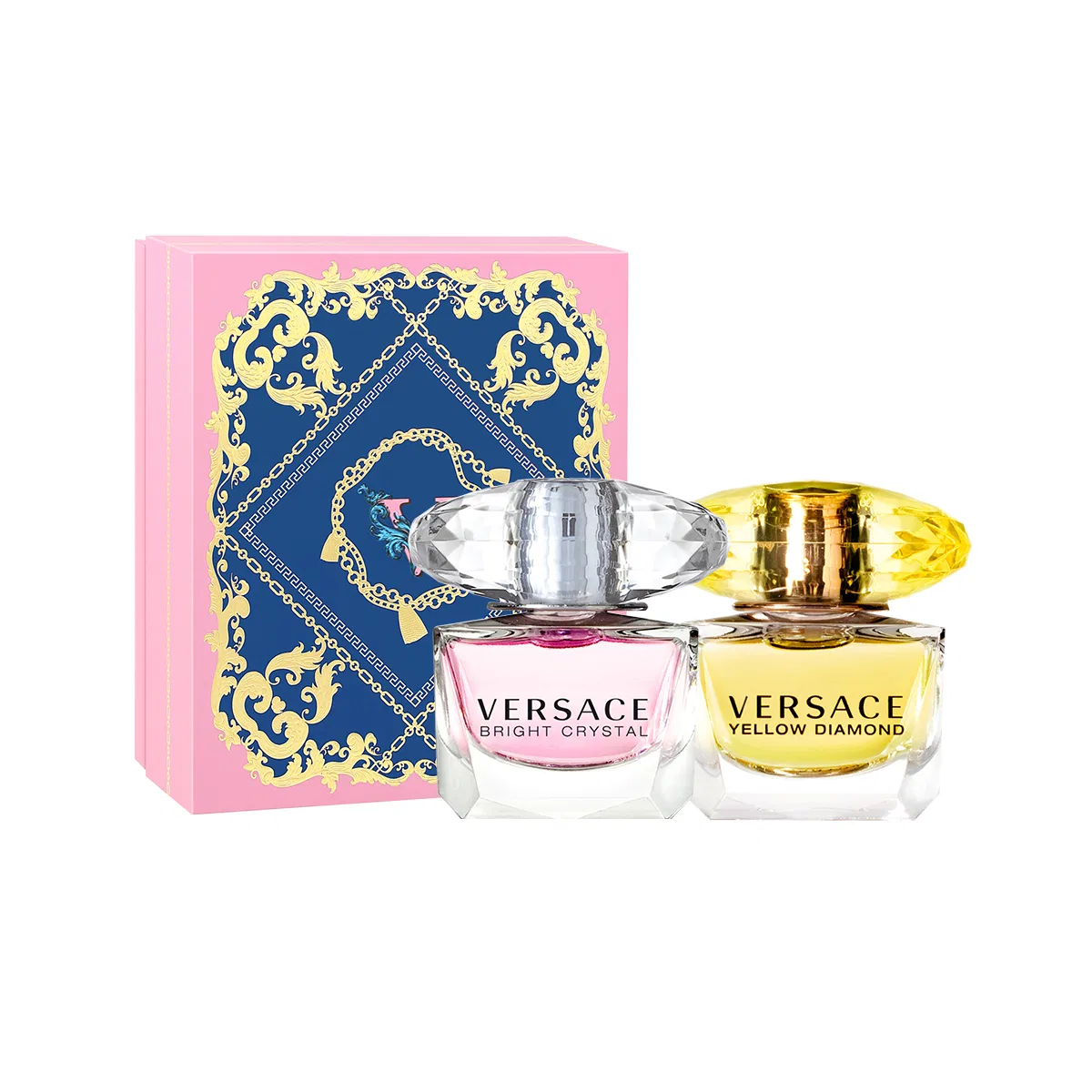 Женский набор пробников духов Versace Crystal Diamond+Gold Diamond, 5 мл*2, VERSACE, Crystal Diamond+Gold Diamond