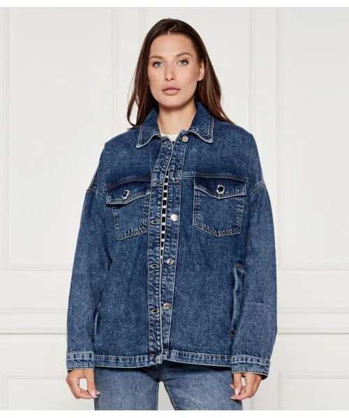 

Джинсовая куртка Loose fit Liu Jo, синий