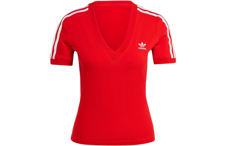 

Футболка женская красная Adidas Originals