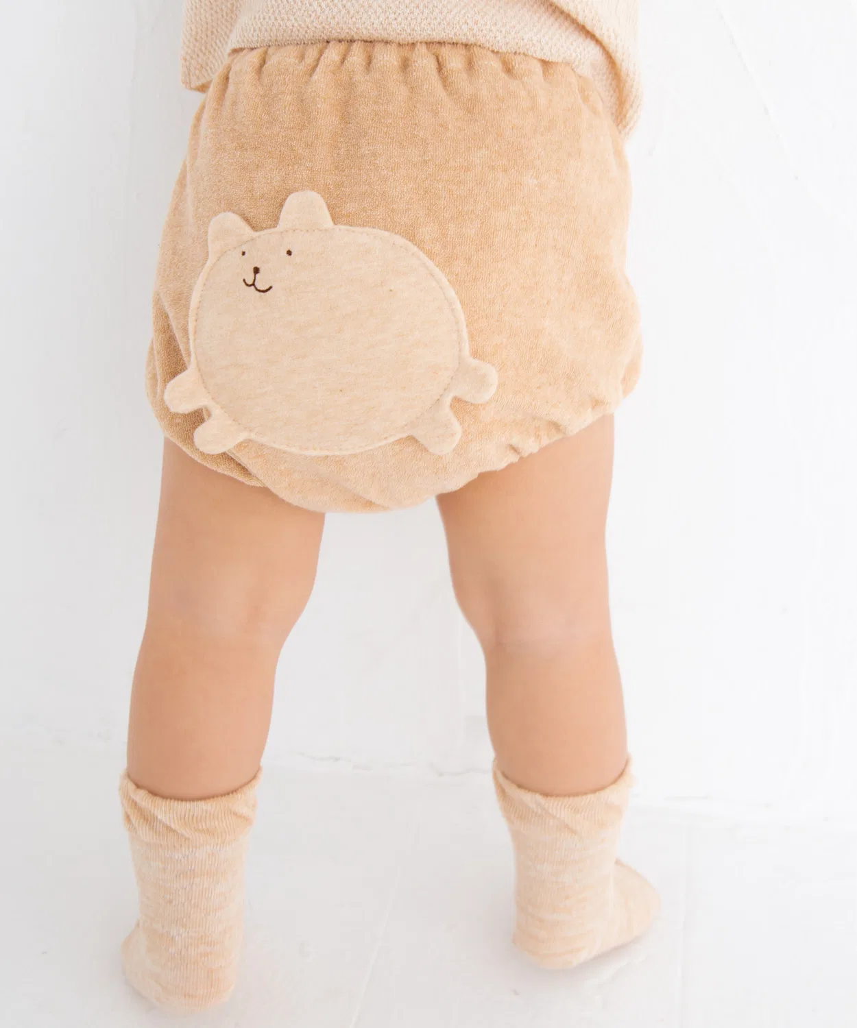 Штаны Pompkinsbaby из органического хлопка, коричневые