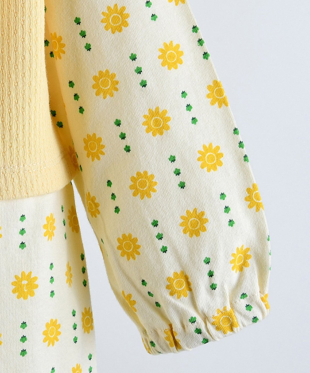 Комбинезон с длинными рукавами SunnyDay и повязка на голову Moimoln, Yellow — фото 4
